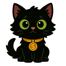 Morrow the cat in the forest